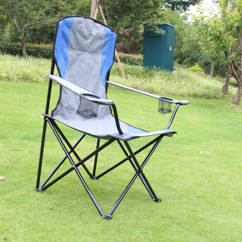 Beach Big Boy Metal Outdoor Or Camping Portable Fold Chair