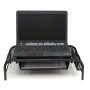 Office home school bank desktop desk organizer table mesh metal computer monitor stand with drawers