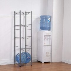 Good quality cheap metal 3-Tier Water Bottle Holder Cooler Jug Rack  Water Bottle Storage Rack