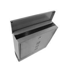 Manufacture Direct Sale Apartment Stainless Steel Outdoor Parcel Wall Mounted Heavy Duty Design Mailbox