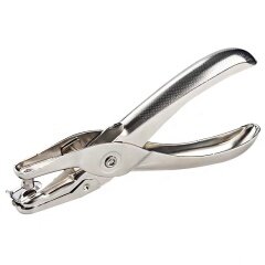 school office stationery 3 mm metal plier paper hole puncher