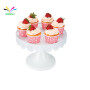 White powder coated party decorative metal cupcake stand