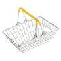 supermarket metal vegetables fruit storage stainless steel hand carry shopping basket