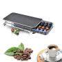 Countertop Metal Chrome 40 Pod Nespresso Coffee Capsules Storage Drawer for home kitchen coffee pod holder