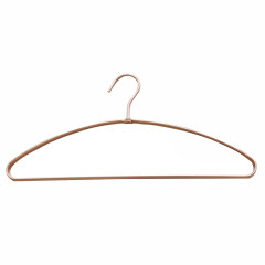 Coat Hanger with Chrome  , Rose Gold Semicircle with Hook Men Tie Business Suit Cloth Hanger