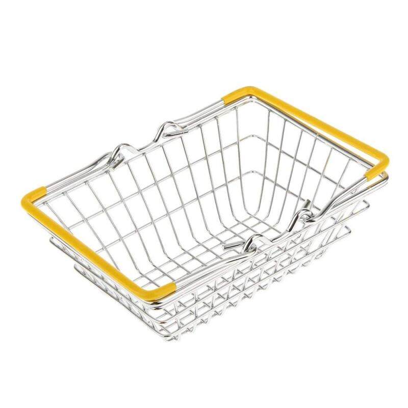 Manufacture Direct Sale Serviceable Customized High Quality Mini Grocery Handle Advertising Shopping Cart for Kids Toy