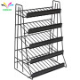 Store gorcery wire Metal chocolate candy bread supermarket rack