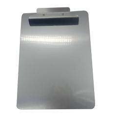 Manufacture Direct Sale Aluminum Dual Storage Case Foldable Medical Nursing Custom Logo Clipboard with clip board Clips