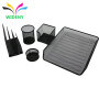 file organizer Metal Mesh Desk Accessories items list of office stationery set