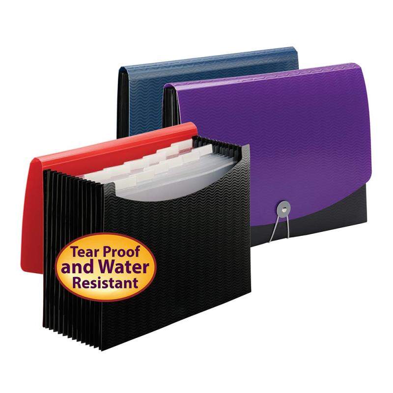 hot sell a4 hardcover pocket expanding document separators accordion file folder