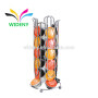 WIDENY Rotating 24 Dolce Gusto k-cup metal wire steel100 Capsule Storage Drawer Coffee Pod Holder
