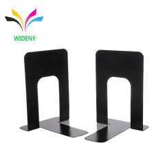 wholesale supply home office library adjustable custom black non folding counter Colorful metal wire iron decorative  bookend