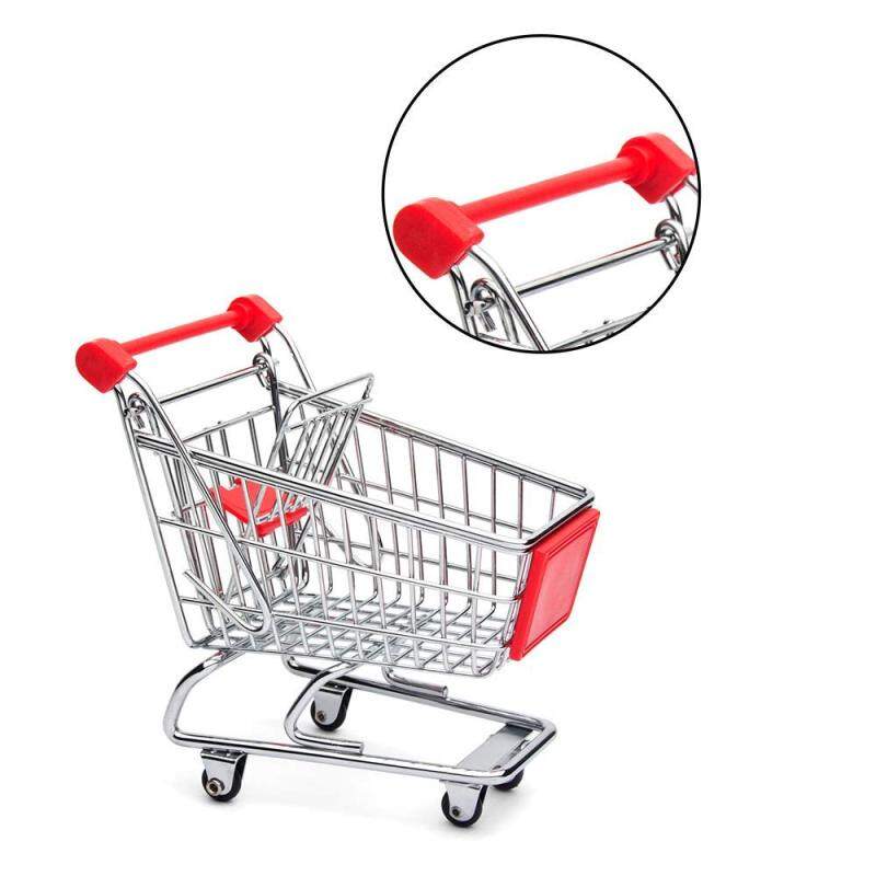 Amazon Hot Sale Mini Grocery Rolling Folding Replacement Wire Baby Toy Supermarket Trolley Shopping Cart