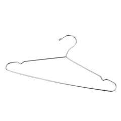 Wideny Hot Sale Smooth Surface Head Protection Stainless Steel Basic Clothes Hanger