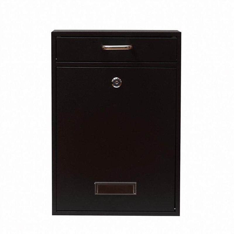 Manufacture Direct Sale Apartment Stainless Steel Outdoor Parcel Wall Mounted Heavy Duty Design Mailbox