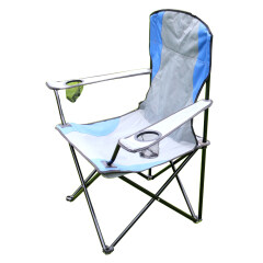 Chaise pliante portative en métal pour l'extérieur ou le camping Beach Big Boy
