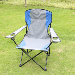 Chaise pliante portative en métal pour l'extérieur ou le camping Beach Big Boy