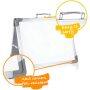 Desktop Magnetic Small Dry Eraser Board Folding Kids Double Side White Board for Home Office Classroom Use Whiteboard