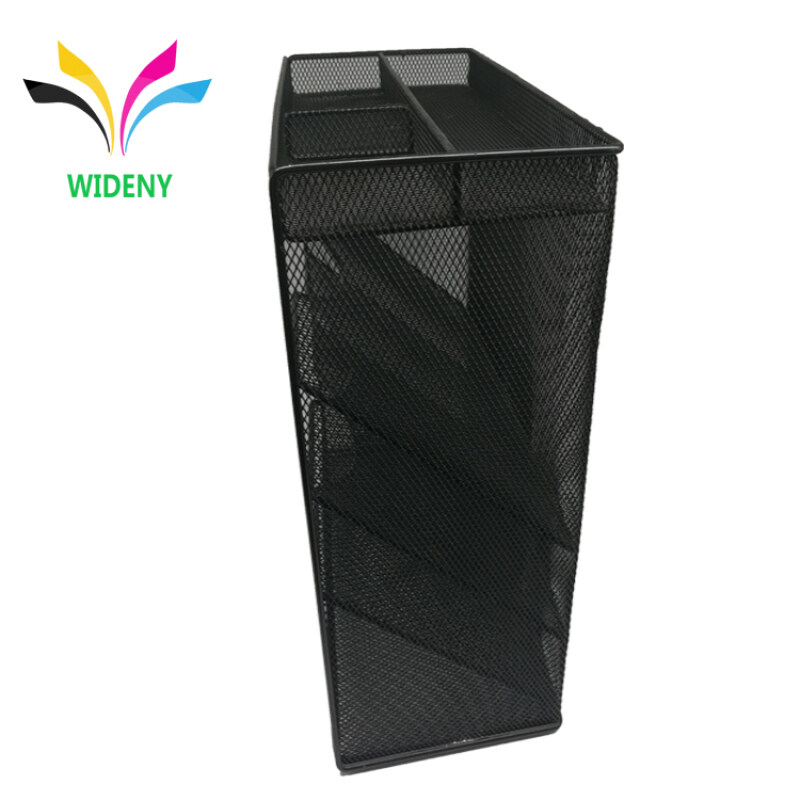 Wideny office wire metal mesh wall mounted hanging file organizer