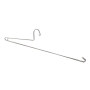 Wideny Non-Slip and Open Ended Easy Slide Organizers Silver Stainless Steel Slide Cloth Hanger for Towel