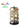 Coffee pagoda station more than 24 cool coffee capsule rack 360 degrees rotated antiskid base