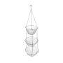 High Quality Wholesale Wire Metal Hanging for Kitchen and Wedding Decoration Fruit Iron Basket Stand