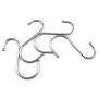 Hot sale wholesale wall mounted stainless steel metal mesh wire white towel hanging hook for hanger key