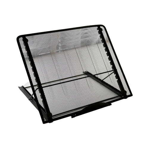 Portable Adjustable Metal Mesh Table Vented Mount Cooling Foldable Monitor Laptop Desk Stand