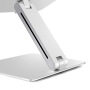 Portable Laptop Stand, Aluminum Foldable Holder Adjustable Height Aluminium Alloy Laptop Stand Adjustable Laptop Desk