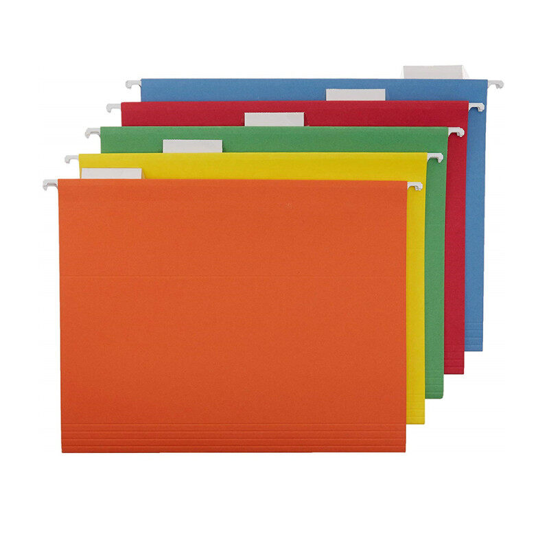 A4 student Colorful Smooth Edges Handmade Cardboard Paper Pocket File Paper Folder for Filing Products