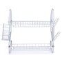 High Quality Kitchen Mini S Shape Eco-Friendly Freestanding Stainless Steel Drainer Dish Rack