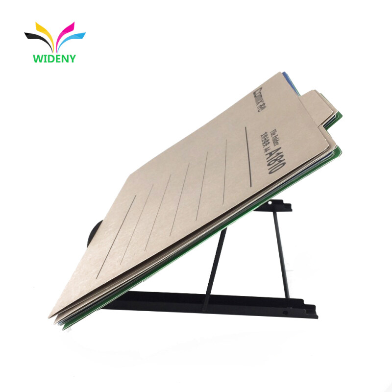 Wholesale school office stationery folding adjustable portable notebook computer metal mesh laptop stand