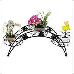 Fabrication de haute qualité centre de table décoration de mariage fer artificiel plante de jardin support de fleurs