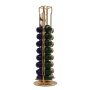 Good quality nespresso rotating coffee 40 pod capsule holder for office use