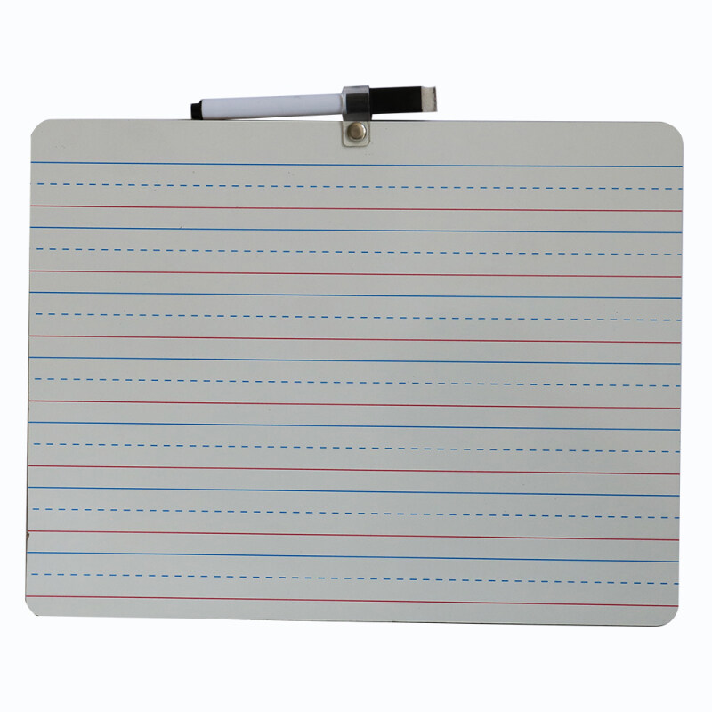 portable home school supplies interactive mini ruled dry erase memo lap white board