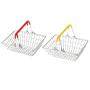 Fancy Basket Stainless Steel Handle Decorative Vegetable Fruit Storage Basket For Home And Kitchen
