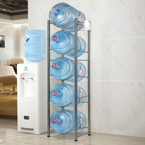 New Design office home Metal 5 Gallon Water Bottle Stand  Water Jug Holder Water Bottle Storage Rack