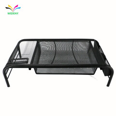 Wideny wholesale desktop multi-functional office stationery metal mesh laptop stand
