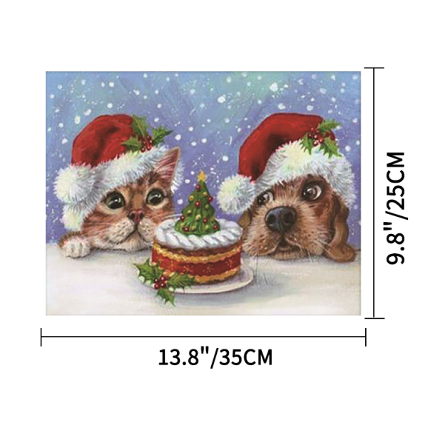 Oem Odm Sale 35 25cm New Design Christmas Cat Wall Art Diamond Painting Diy Decorative Diamond Painting Wholesaleoem Odm Sale 35 25cm New Design Christmas Cat Wall Art Diamond Painting Diy Decorative Diamond Paintingfrom China Onmoon Senda
