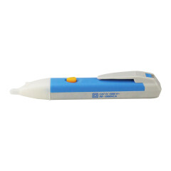 Non-Contact Voltage Detector Pen 90V to 1000V AC Audible and Flashing LED Alarms Pocket Clip