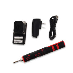 Quick heating Wireless Cordless Electric Soldering Irons with Rechargeable Lithium-Ion Battery