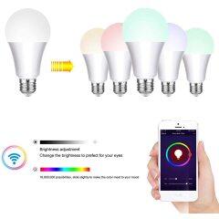 Smart Life App 7W 10W Smart Led Light Bulb Wi-Fi Bulb