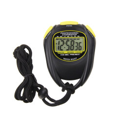 waterproof Digital stopwatch 1/100 sec.Precision with Split Memory