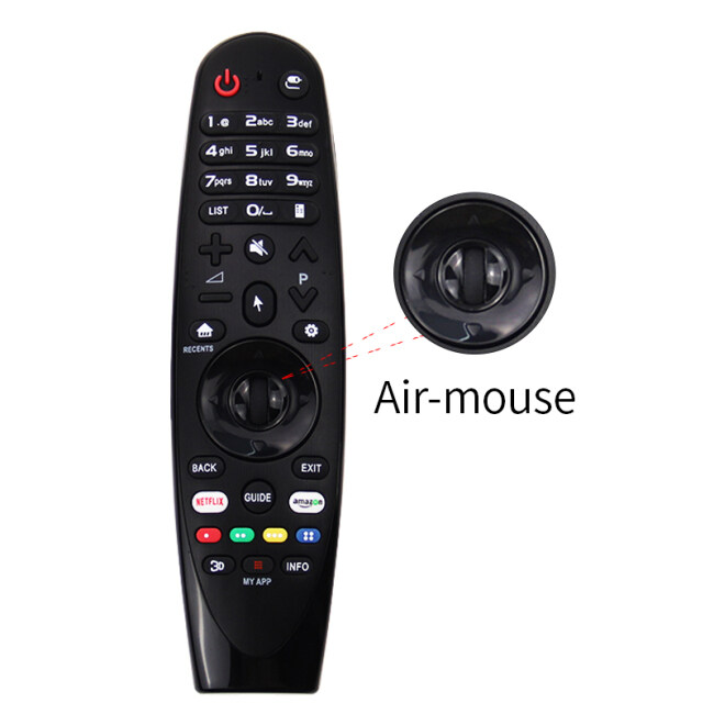 Air Mouse for smart TV, 2.4G Smart TV Remote Air Mouse Remote Control