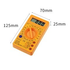 Measuring DC & AC voltage DT830B Pocket multimeter Digital Multimeter