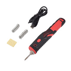 Quick heating DIY use Cordless Soldering Iron with Rechargeable Lithium-Ion Battery