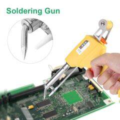 80W Auto Solder Feed Welding Tool with Detachable Solder Wire Bracket and On/Off Switch