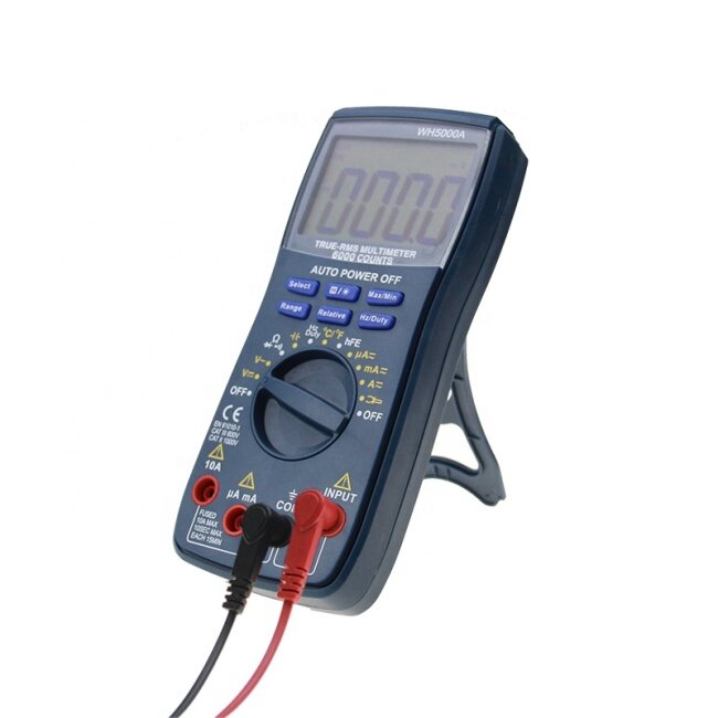 WH5000A Digital multimeter with 600A current testing clamp