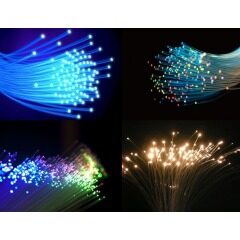 0.75mm PMMA plastic fiber optic cable 600pcs X 4Meters for all light engines