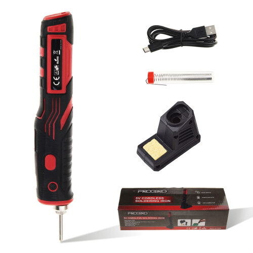 FROGBRO Quick heating Cordless  Soldering Iron with Rechargeable Lithium-Ion Battery